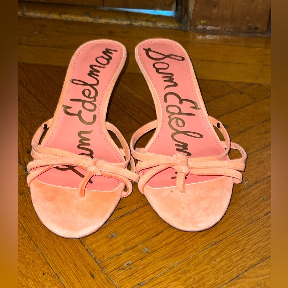 Sam Edelman Coral mule sandals- size 8W (wide)